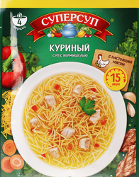 Суп СУПЕРСУП Куриный, 70г, изображение