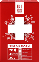 Набор чайный DOLCE ALBERO First Aid Set, 20пак, крупный план