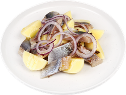 Селедочка по-русски ЛЕНТА FRESH, весовая, крупный план