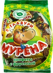 Конфеты МУРЕНА в глазури, с фруктозой, 185г