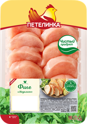 Медальон из куриного филе ПЕТЕЛИНКА, 450г, крупный план