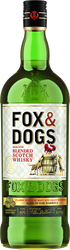 Виски FOX & DOGS купажированный 40%, 1л, изображение