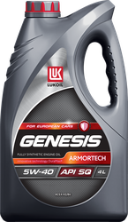 Масло моторное GENESIS Armortech 5W-40 Арт. 3148675, 4л, детальное фото