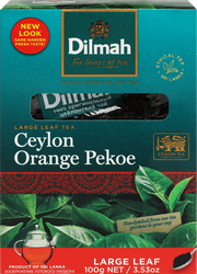 Чай черный DILMAH Цейлонский листовой, 100г, картинка