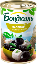 Маслины с сыром фета БОНДЮЭЛЬ По-Гречески, 300г, картинка