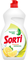 Средство для мытья посуды SORTI Лимон, 1.3л, картинка