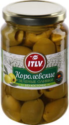 Оливки без косточки ITLV Королевские, 370мл, детальное фото