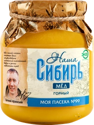 Мед НАША СИБИРЬ Горный, 500г