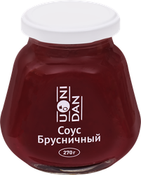 Соус брусничный UNI DAN, 270г, фото