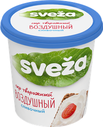 Сыр творожный SVEZA Воздушный Сливочный 60%, без змж, 150г, изображение