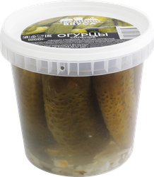 Огурцы соленые ТРАДИЦИИ ВКУСА, 1000г, картинка