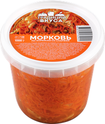 Морковь ТРАДИЦИИ ВКУСА По-корейски со спаржей, 1000г, фото
