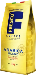 Кофе зерновой FRESCO Arabica Blend натуральный средняя обжарка, 1кг
