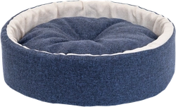 Лежанка для животных ЛЕНТА круглая с подушкой 50х50х15см