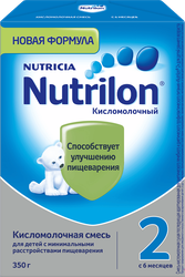Смесь кисломолочная NUTRILON 2, с 6 месяцев, 350г, изображение
