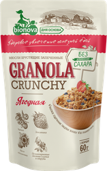 Мюсли BIONOVA Granola Crunchy Ягодная, 60г, фотография