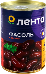 Фасоль красная ЛЕНТА в собственном соку, 400г, детальное фото