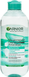 Вода мицеллярная для лица GARNIER Skin Naturals Алоэ гиалуроновая, для всех типов кожи, 400мл, вид