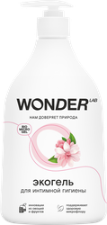 Гель д/интимной гигиены WONDER LAB Экогель с молочной кислотой, крупный план