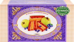 Пастила БЕЛЁВСКАЯ ПАСТИЛЬНАЯ МАНУФАКТУРА с черникой, 180г, вид