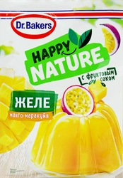 Желе DR.OETKER Happy Nature, со вкусом манго и маракуйи, 41г
