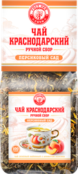 Чай зеленый КРАСНОДАРСКИЙ ГОСТ ЧАЙ РУЧНОЙ СБОР Персиковый сад байховый, листовой, 100г, фотография