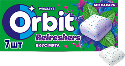 Жевательная резинка ORBIT Refreshers Мята, 16г, картинка