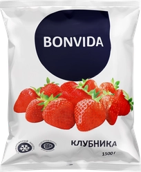 Клубника замороженная BONVIDA, 1,5кг