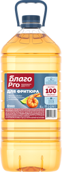 Масло фритюрное подсолнечное БЛАГО Pro рафинированное дезодорированное, 5л, фотография