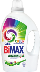 Гель для стирки BIMAX Color, 1,95л, вид