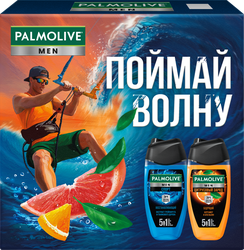 Набор подарочный PALMOLIVE Гель для душа Восстанавливающий, 250мл + Гель для душа Цитрусовый заряд Бодрящий, 250мл, фото