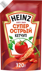 Кетчуп HEINZ Супер острый, 320г