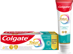 Зубная паста COLGATE Total 12 Профессиональная чистка со специальным ингредиентом для гладких и блестящих зубов, с цинком и аргинином для антибактериальной защиты, 125мл, фото