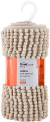 Коврик для ванной HOMECLUB Sandy 50х80см, шенилл, в ассортименте Арт. GM003-4, крупный план
