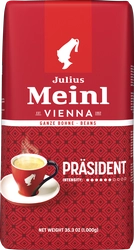 Кофе зерновой JULIUS MEINL Президент натуральный жареный, 1кг