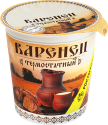 Варенец термостатный РОСТАГРОЭКСПОРТ 3,5–4,5%, без змж, 320г, вид