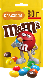 Драже M&M'S Арахис, 80г, картинка