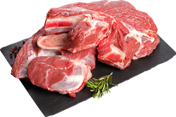 Шейно‑лопаточный отруб говяжий на кости ЛЕНТА FRESH, вид