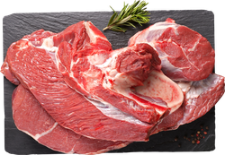 Шейно‑лопаточный отруб говяжий на кости ЛЕНТА FRESH, фотография