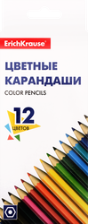 Карандаши цветные ERICH KRAUSE, шестигранные, 12 цветов Арт. 231374/94, фото