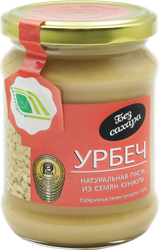 Урбеч БИОПРОДУКТЫ натуральная паста из семян кунжута, 280г, фотография