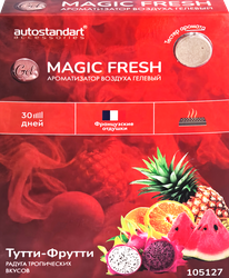 Ароматизатор воздуха AUTOSTANDART Magic Fresh Gel, в ассортименте, 200г, картинка