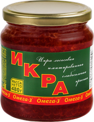 Икра красная имитированная БАЛТИЙСКИЙ БЕРЕГ, 480г, изображение