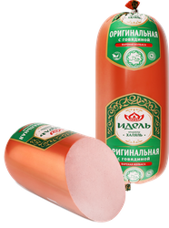 Колбаса вареная ИДЕЛЬ Оригинальная с говядиной, 1кг, фото