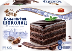 Торт ЧЕРЁМУШКИ Бельгийский шоколад, 420г