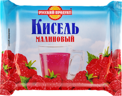 Кисель брикетированный РУССКИЙ ПРОДУКТ Малиновый, 190г, картинка