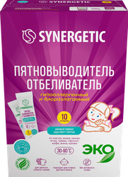 Пятновыводитель-отбеливатель SYNERGETIC с активным кислородом биоразлагаемый, 10 стирок, 250г, фото