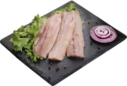 Сельдь Атлантическая малосоленая в солевой заливке, филе ЛЕНТА FRESH, весовая, изображение