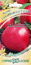 Семена Гавриш Семена от авТора Томат Сахарная Настасья, 0.05г, крупный план