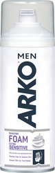 Пена для бритья ARKO Men Extra Sensitive, 400мл, крупный план